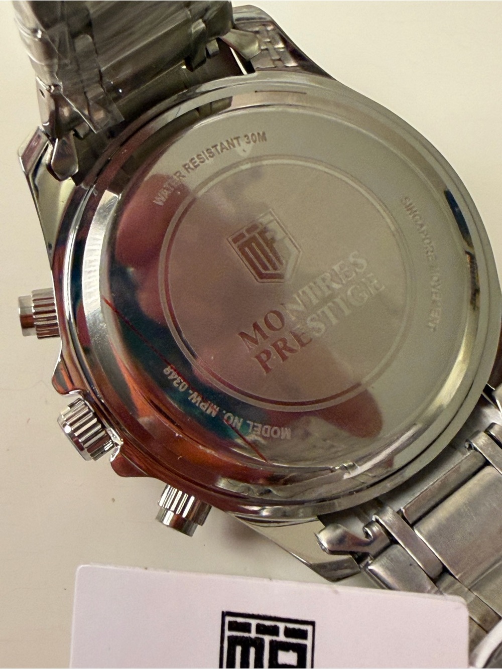 NEW Montres Prestige X Invicta Men’s Chronograph Watch - 44.5 mm - Two-tone NIB - Picture 6 of 7